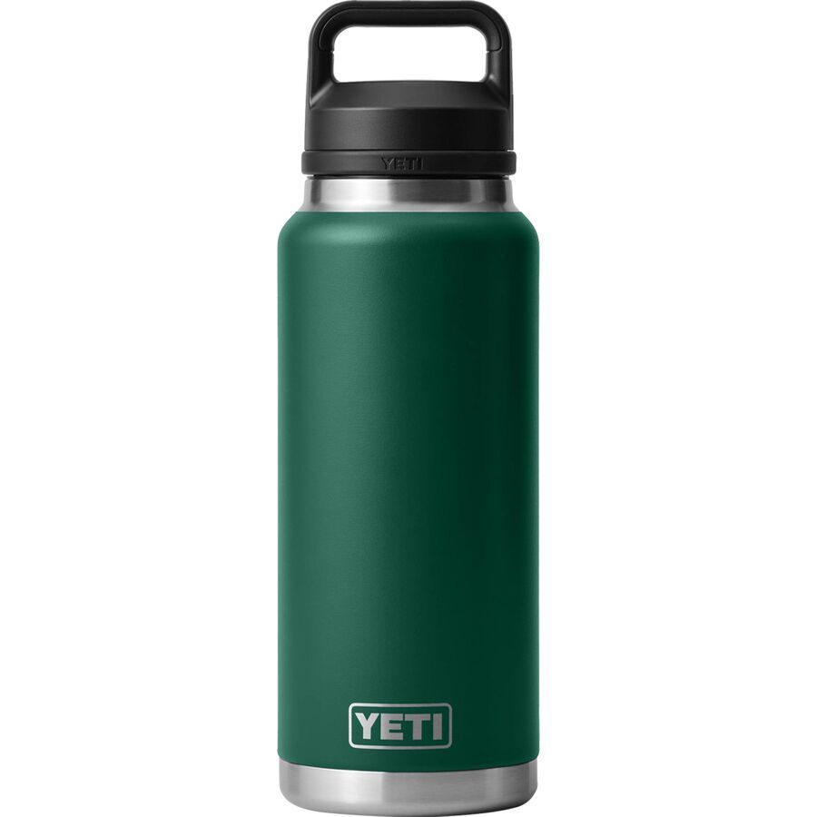 backcountry YETI Rambler 36oz Chug Water Bottle Black Forest Green