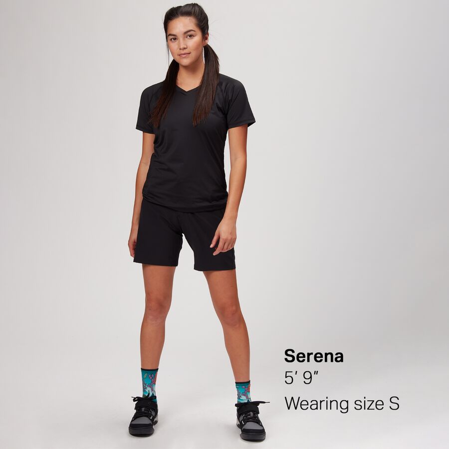 Backcountry ZOIC Navaeh 7 Short + Essential Liner - Women's Black