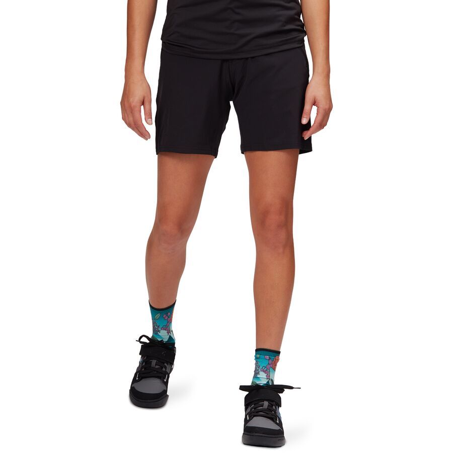 backcountry ZOIC Navaeh 7 Short + Essential Liner - Women's Black