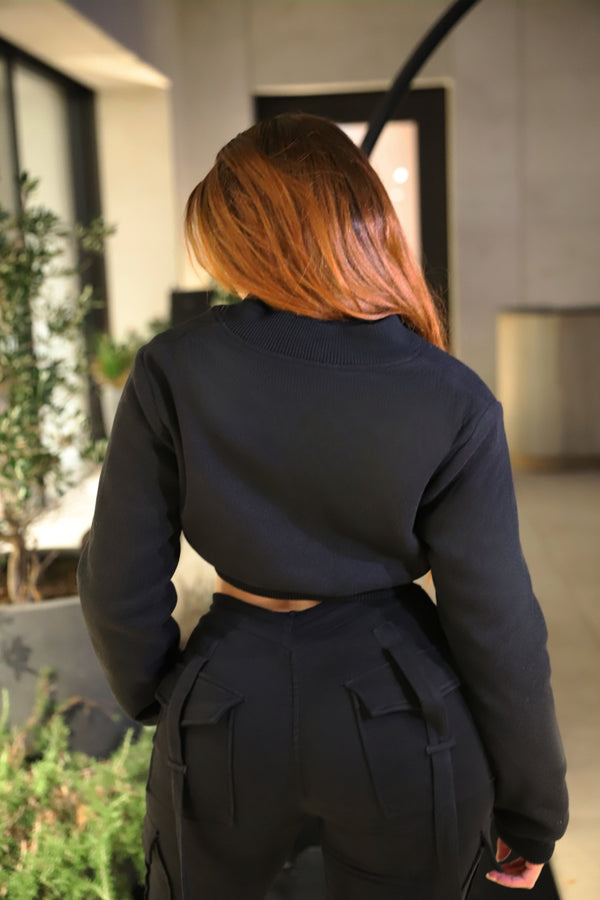 Bad Society Club Black Bomber Jacket