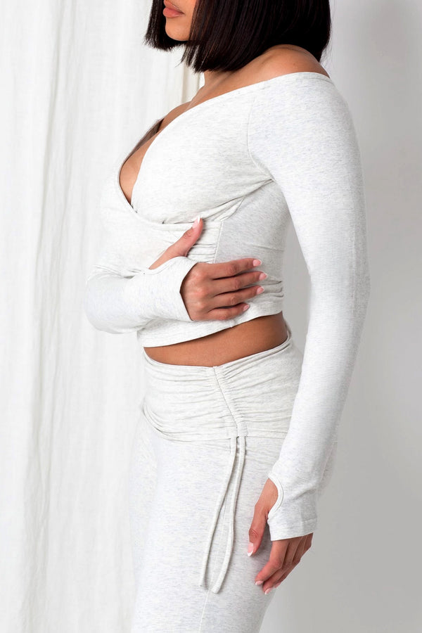 Bad Society Club Coco Top - Grey