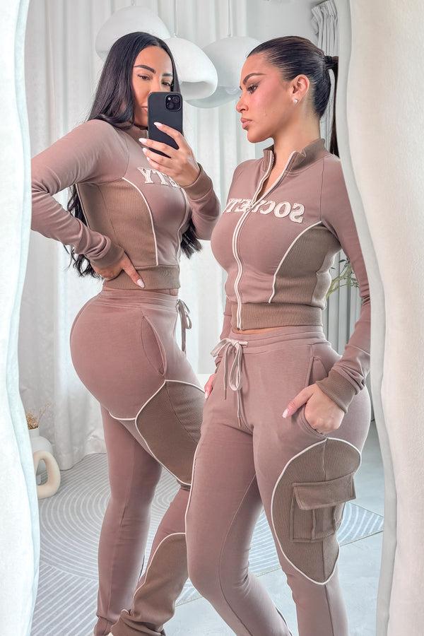 Bad Society Club Society Jacket - Brown