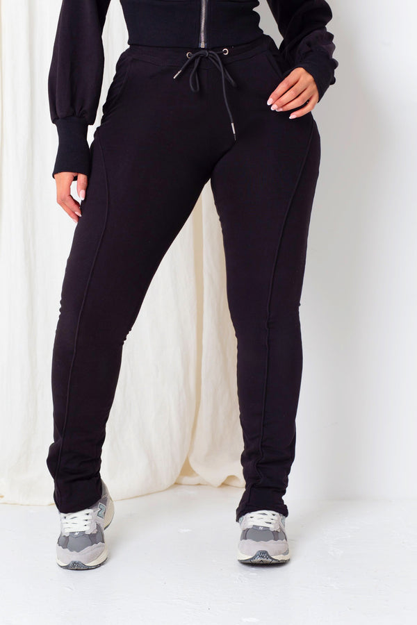 Bad Society Club Soft Life Joggers - Black