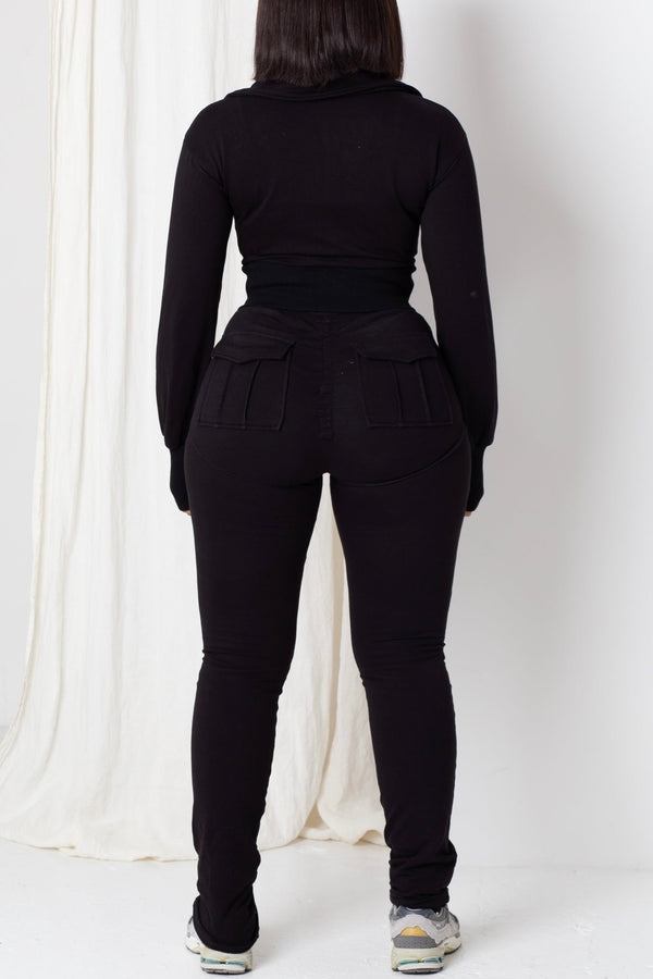 Bad Society Club Soft Life Joggers - Black