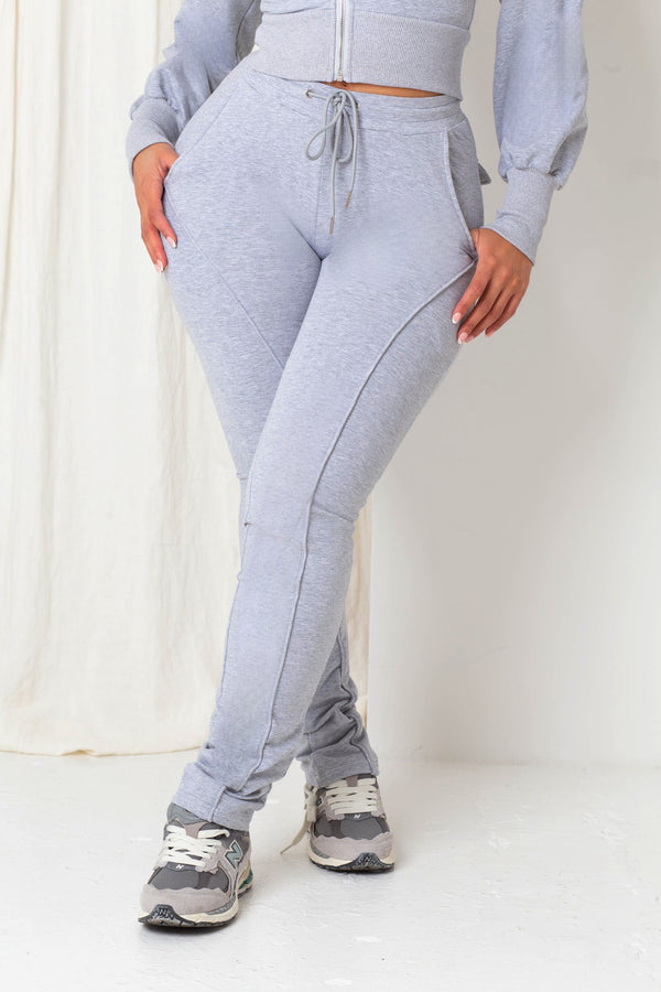 Bad Society Club Soft Life Joggers - Grey