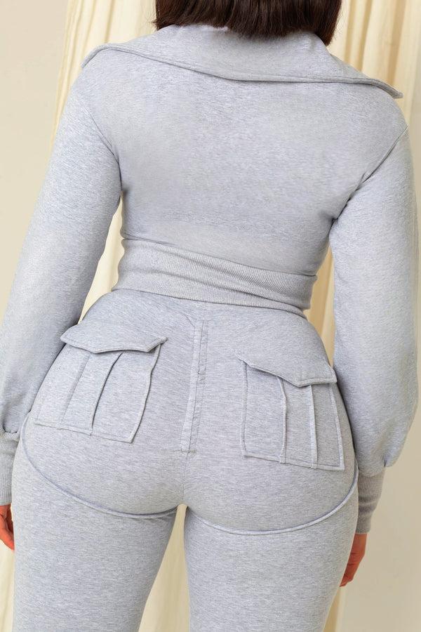 Bad Society Club Soft Life Joggers - Grey