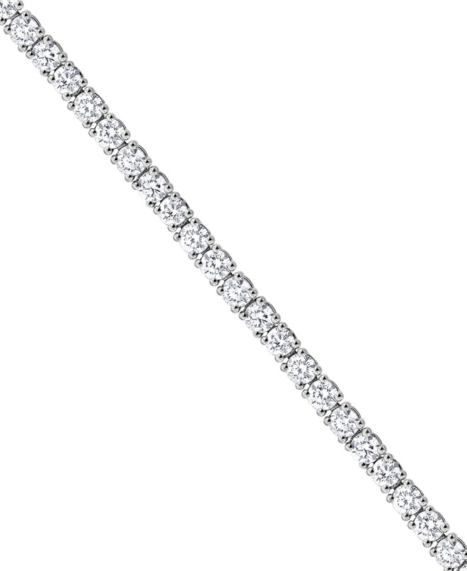 Badgley Mischka 4CTTW Round Cut Diamond Tennis Bracelet