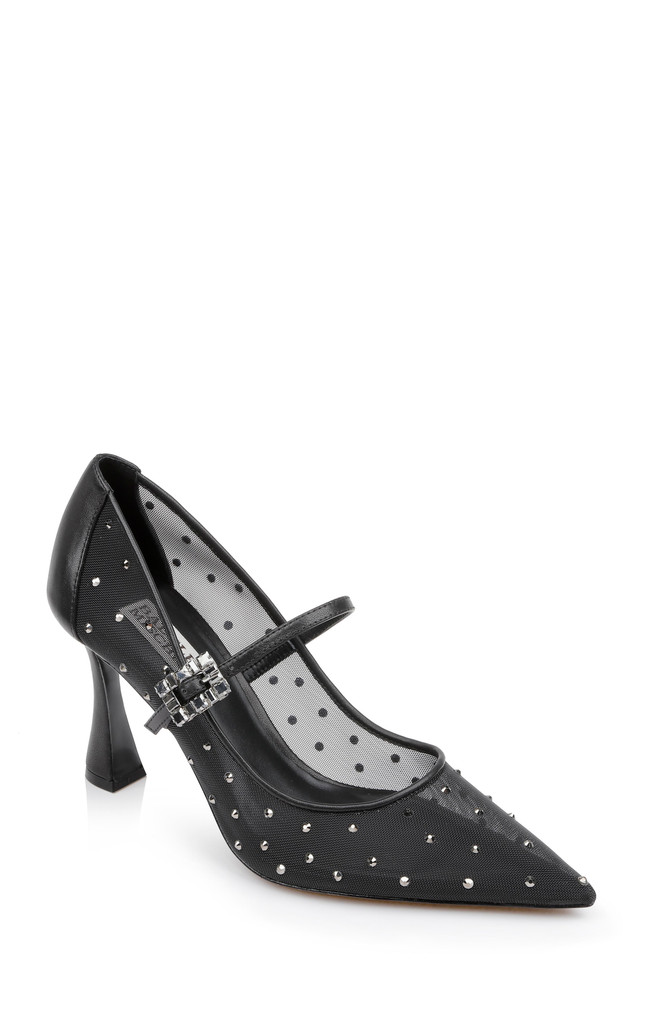badgley mischka Antonia II Pointed Toe Mary Jane Pumps