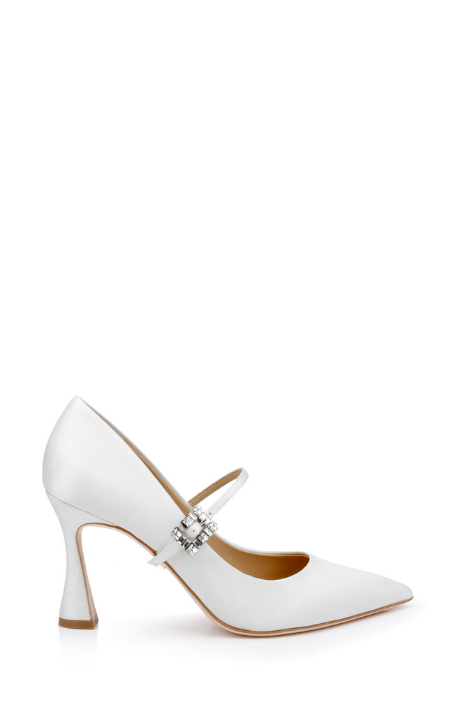 Badgley Mischka Antonia Pointed Toe Mary Jane Pumps