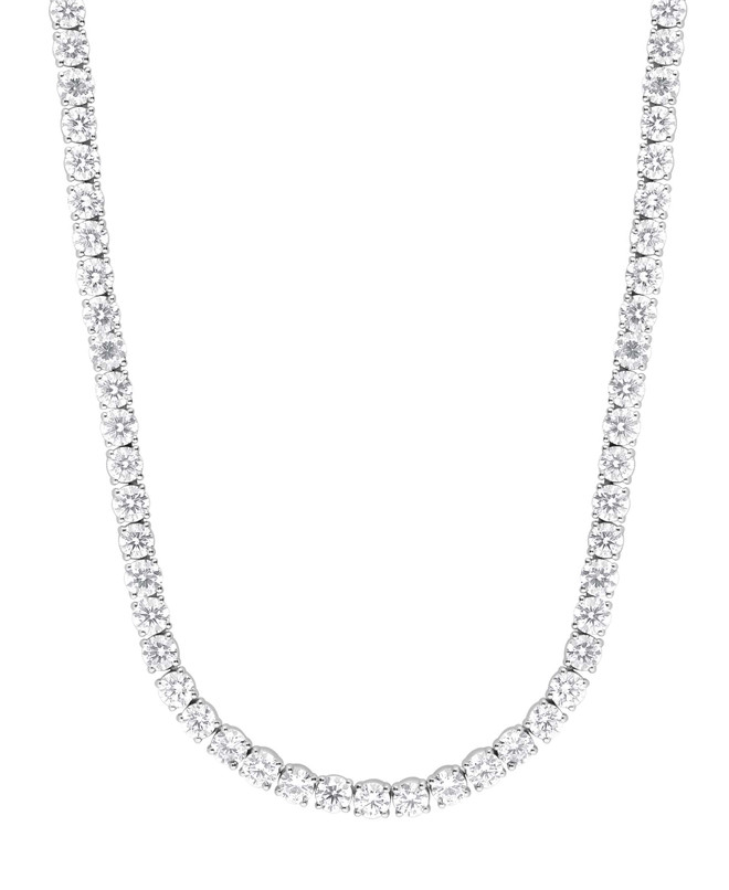 Badgley Mischka 28 1/2CTTW Diamond Tennis Necklace