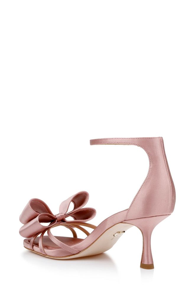 Badgley Mischka Alysha Open Toe Kitten Heels