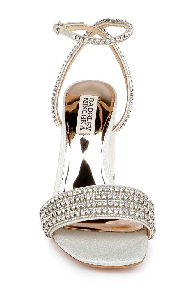 Badgley Mischka Becca Strappy Block Heel