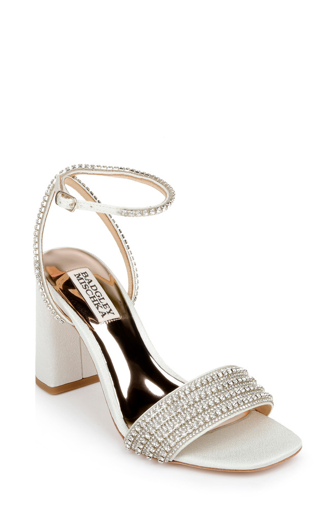 badgley mischka Becca Strappy Block Heel