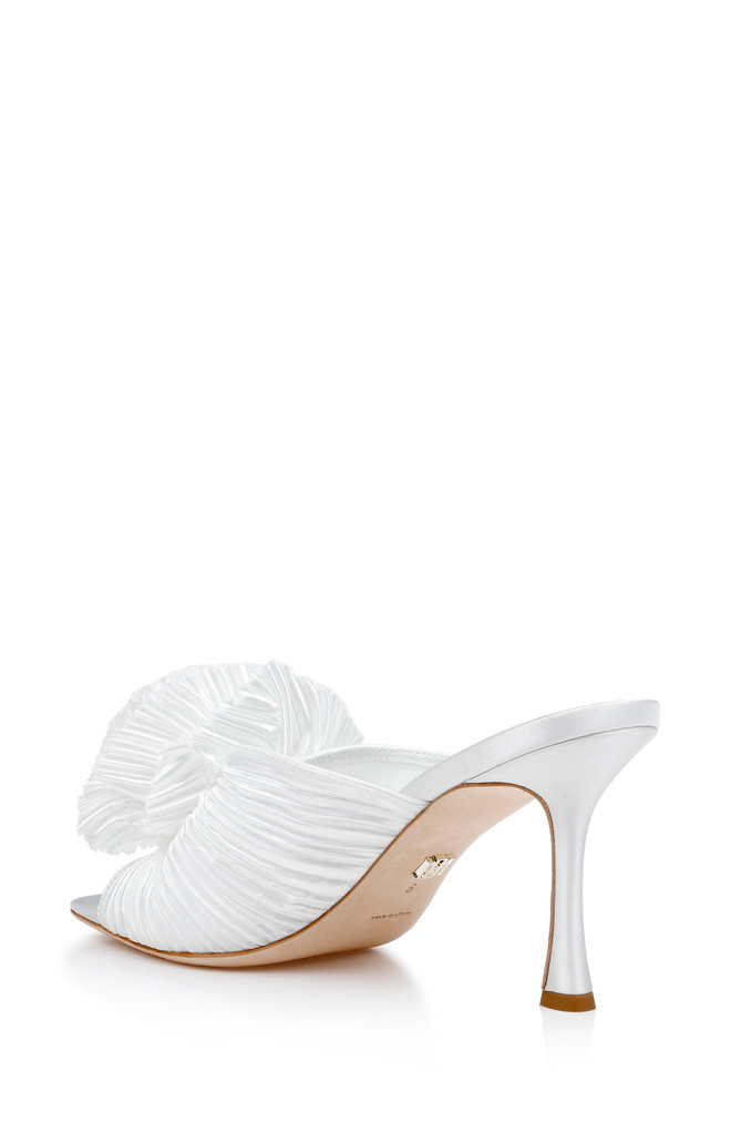 Badgley Mischka Blythe Slide With Floral Detail