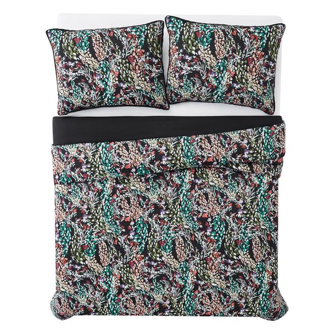 Badgley Mischka Cassat Floral Duvet Set