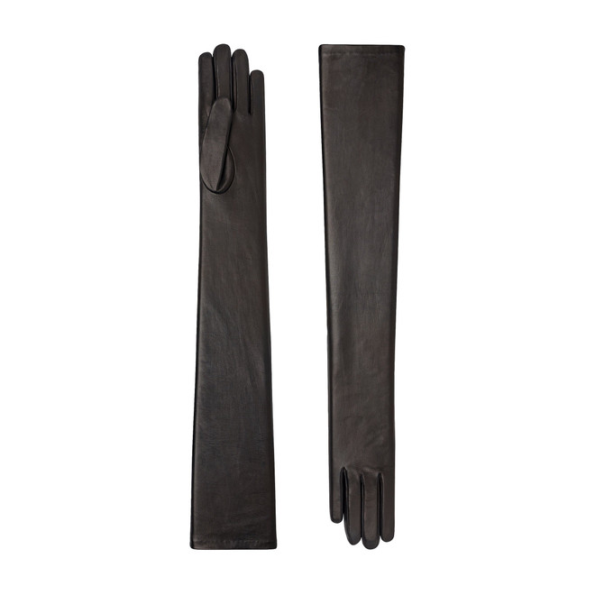 Badgley Mischka Celestine Leather Opera Glove