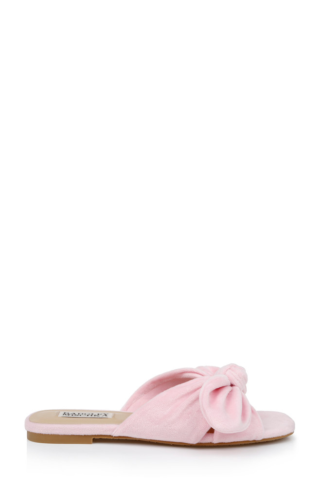 Badgley Mischka Darla Flat Slide Sandals