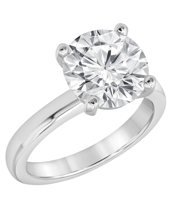 badgley mischka Diamond Solitaire Engagement Ring