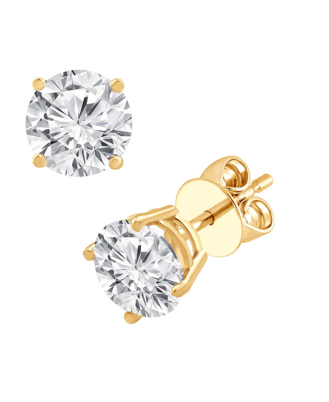 Badgley Mischka Diamond Stud Earrings