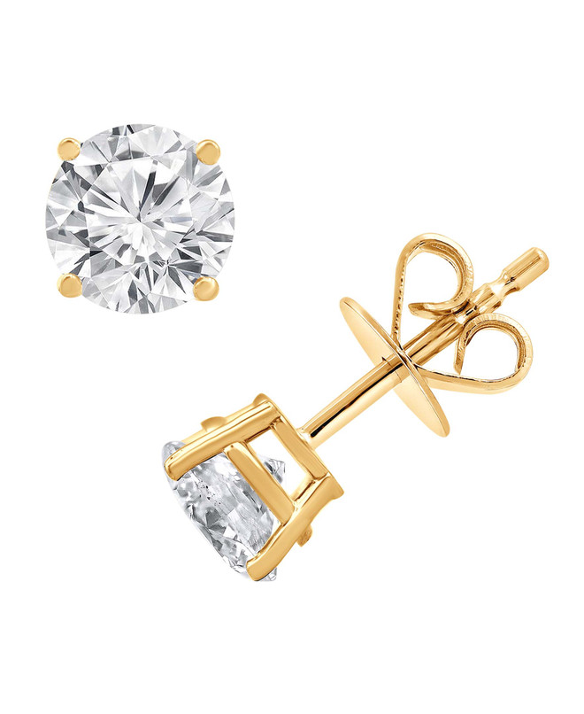 Badgley Mischka Diamond Stud Earrings