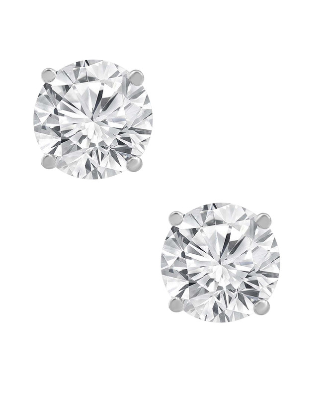 Badgley Mischka Diamond Stud Earrings