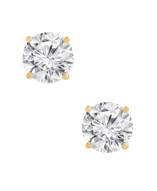 badgley mischka Diamond Stud Earrings
