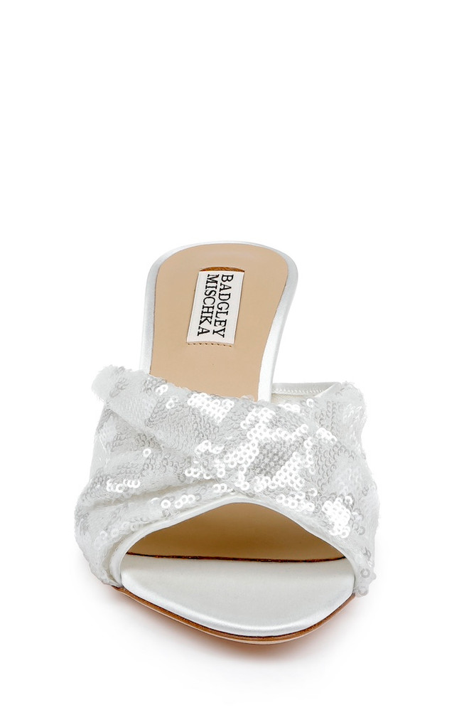Badgley Mischka Gailea Heeled Sequin Mules