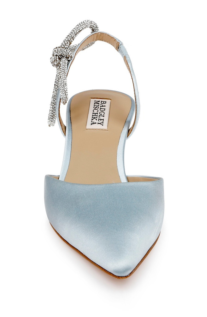 badgley Mischka Gentry Mid Heel Slingback Pumps
