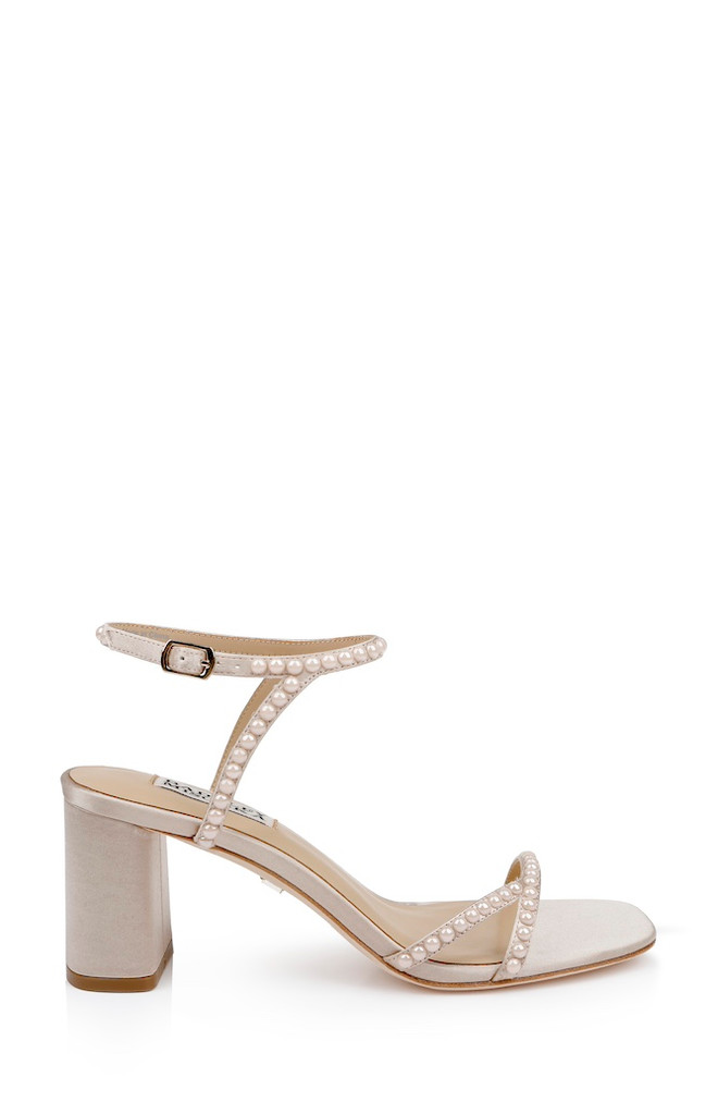 Badgley Mischka Giabella Open Toe Block Heels
