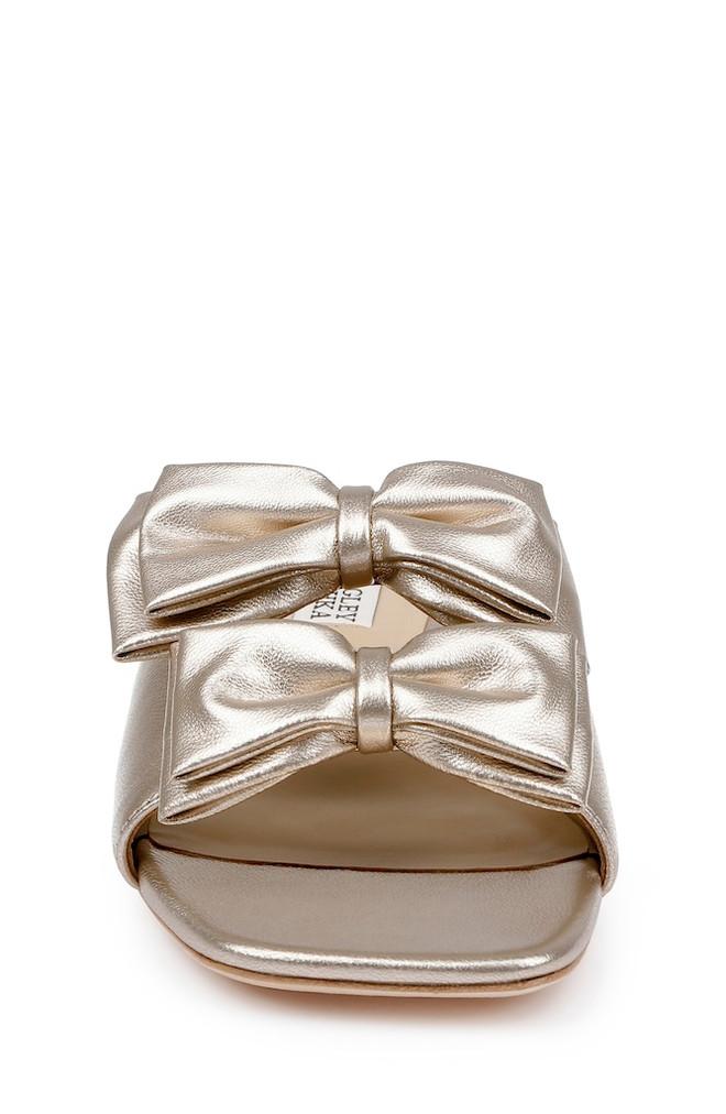 Badgley Mischka Giorgia II Low Block Slide Sandals