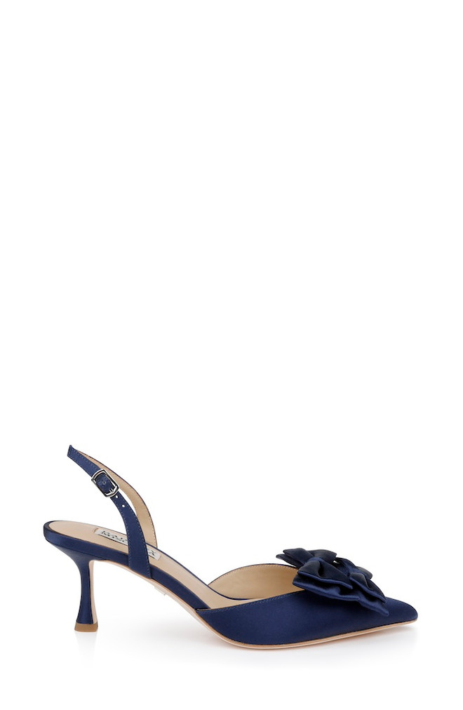 Badgley Mischka Giovanna Bow Slingback Pumps