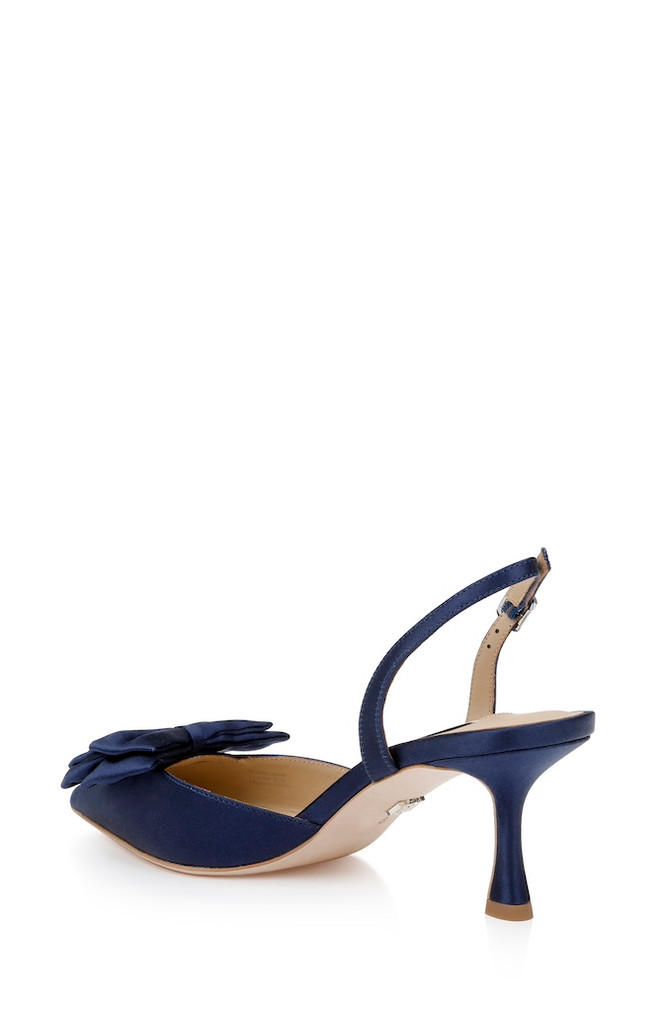 Badgley Mischka Giovanna Bow Slingback Pumps