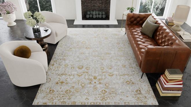 Badgley Mischka Golden Fleece Oasis Luxury Rug