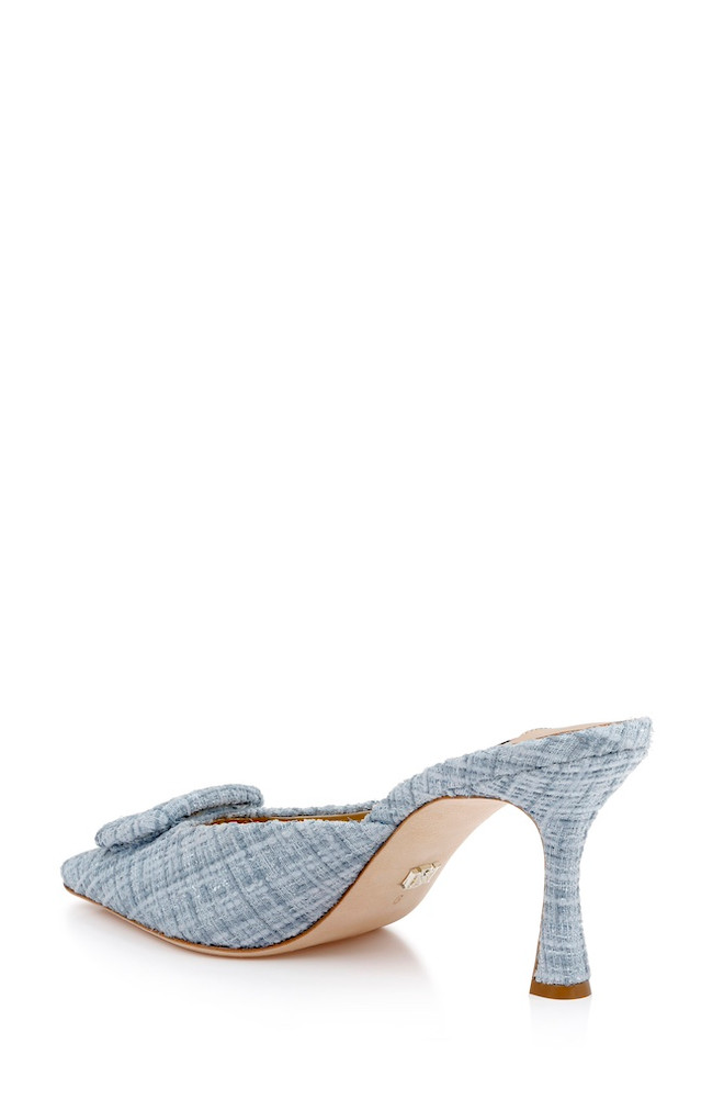Badgley Mischka Graylynn Mid Heel Square Toe Mules