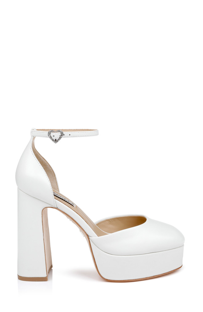 Badgley Mischka Jayda II Leather Platform Pumps