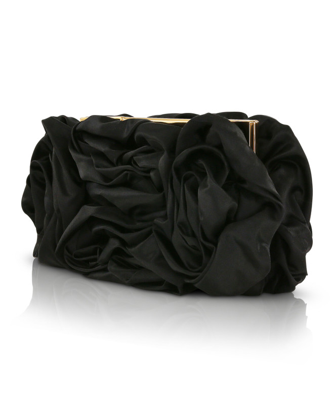 Badgley Mischka Jett II Blossom Pouch Clutch