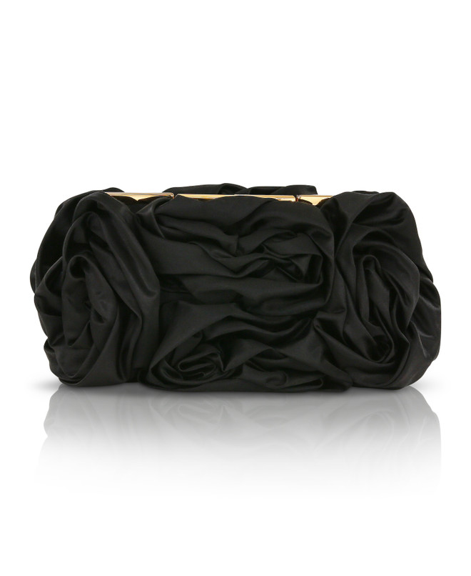 badgley mischka Jett II Blossom Pouch Clutch