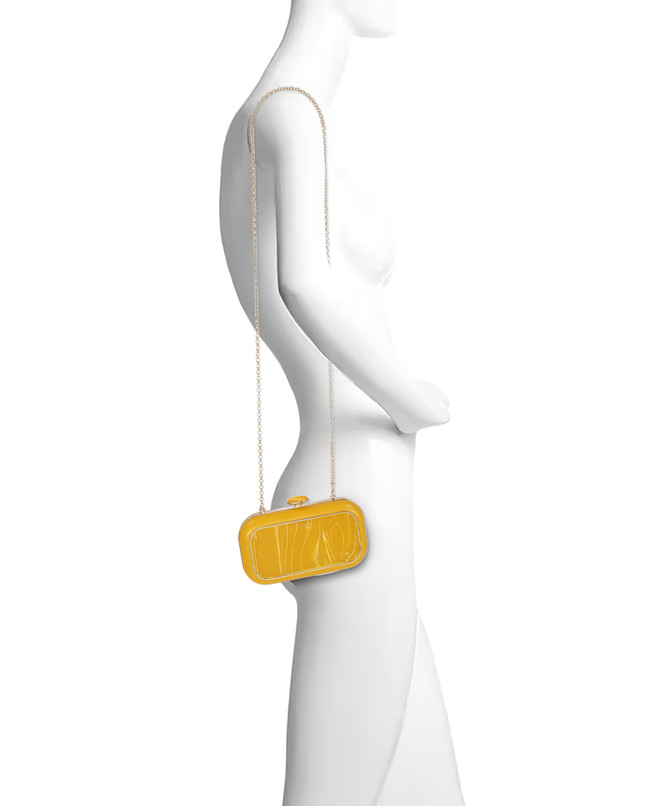 Badgley Mischka Jordan Acrylic Box Clutch