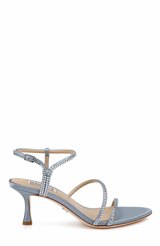 Badgley Mischka Juliana Cross Strap Sandals