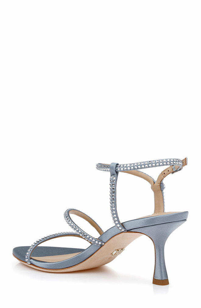 Badgley Mischka Juliana Cross Strap Sandals