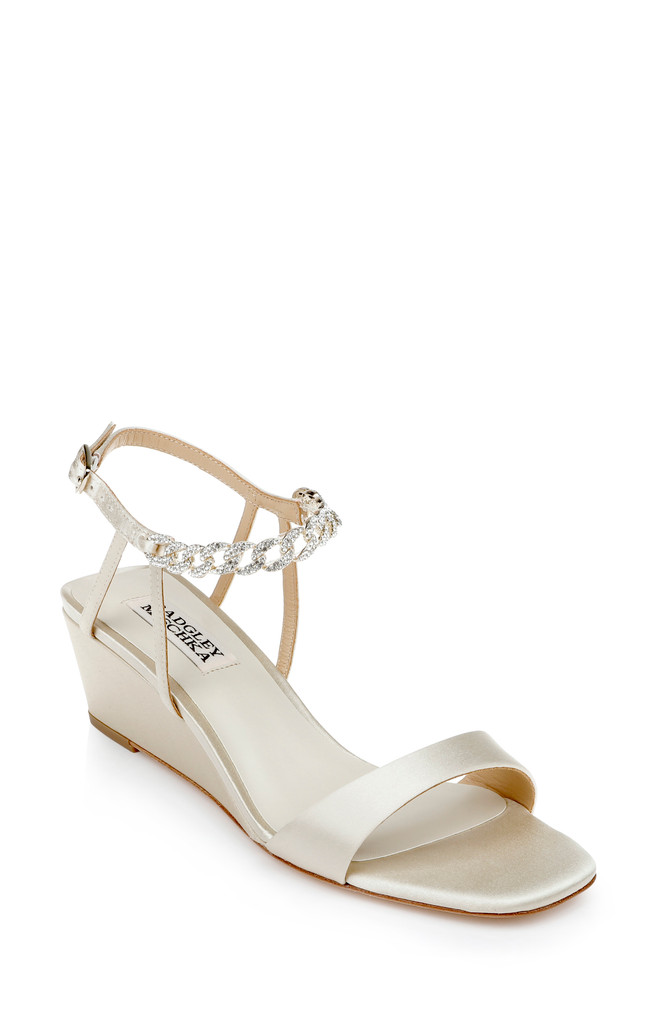 badgley mischka Kaelyn Mid Wedge Heel