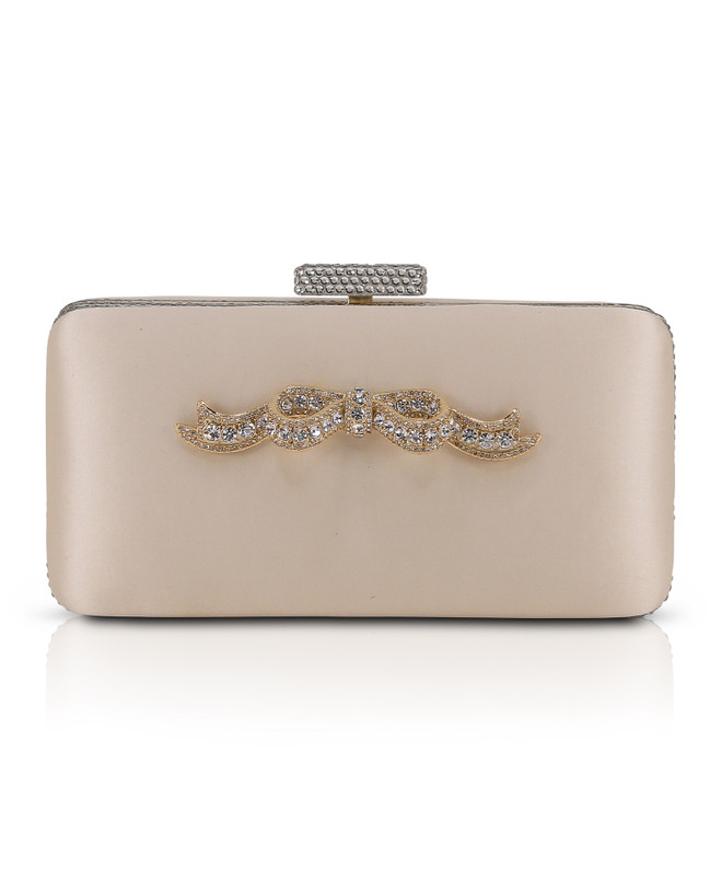 badgley mischka Lexi Crystal Bow Clutch