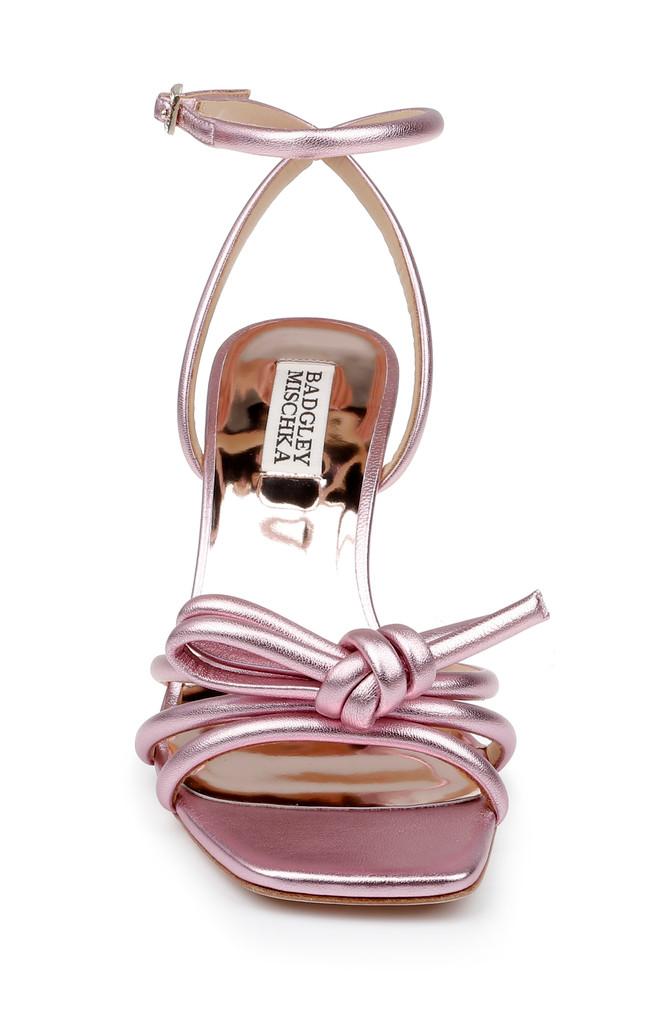 Badgley Mischka Luciana Knot Detail Wedge Sandal