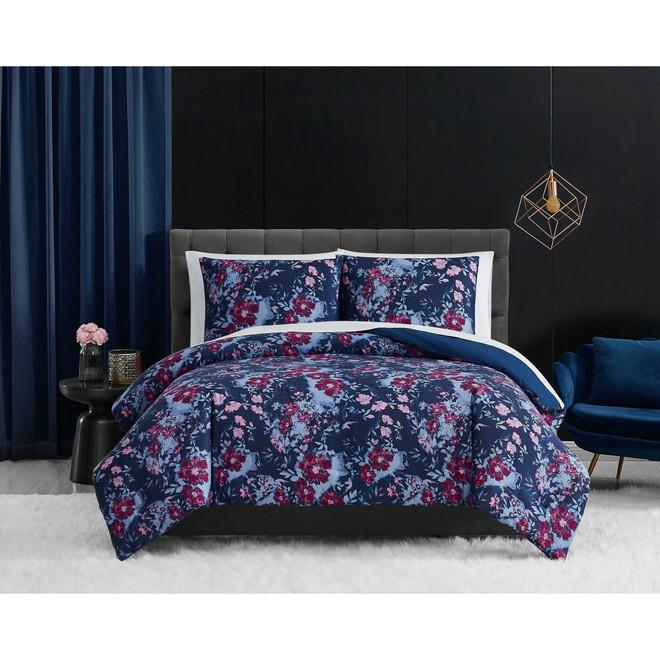 Badgley Mischka Midnight Garden Comforter Set
