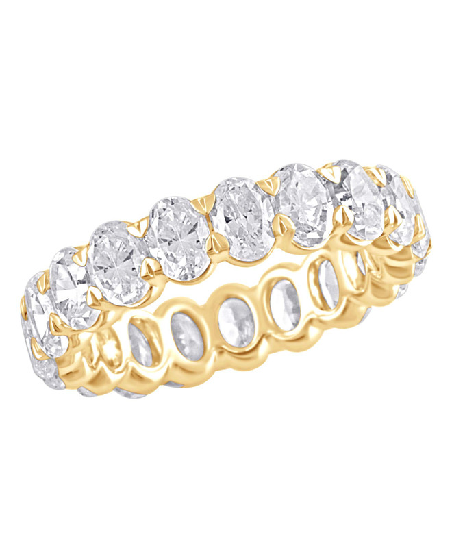 Badgley Mischka Oval-Cut Eternity Band Ring