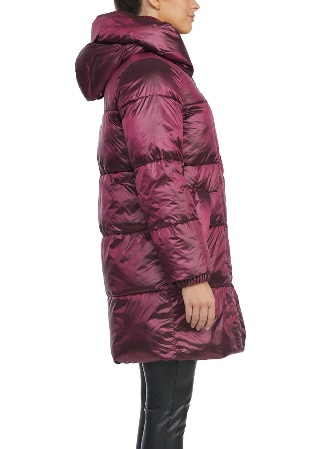 Badgley Mischka Pearl Nylon Quilted Coat