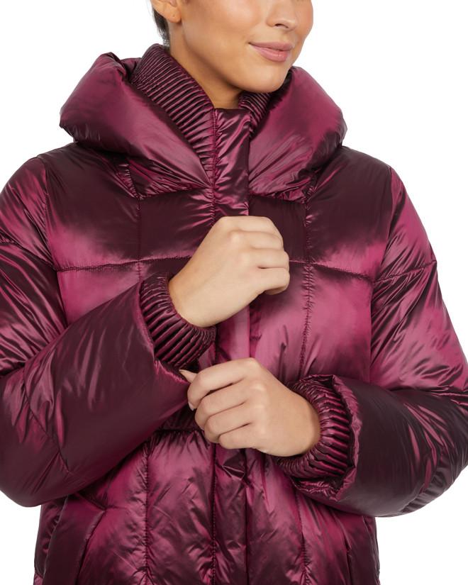 Badgley Mischka Pearl Nylon Quilted Coat