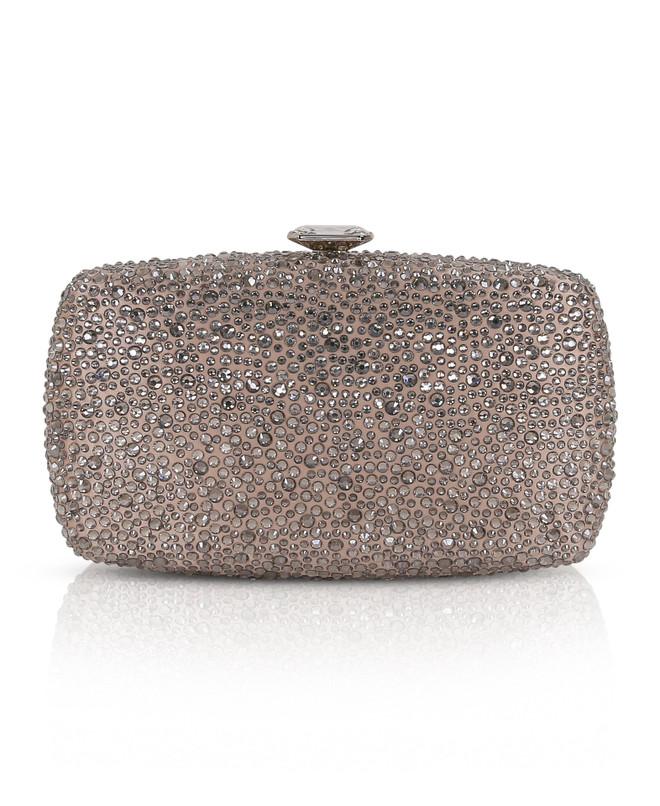 Badgley Mischka Sheena Crystal Box Clutch