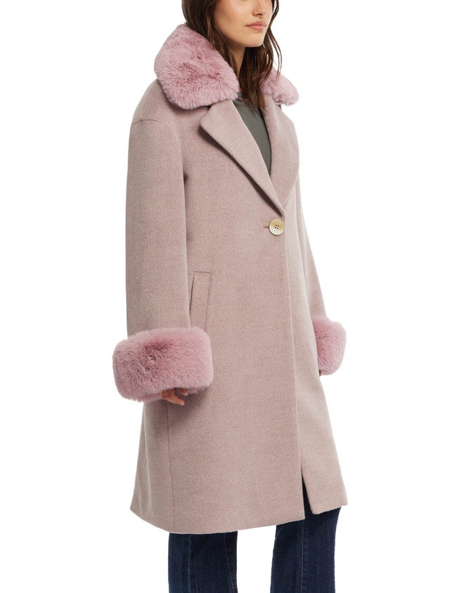Badgley Mischka Yamini Wool Coat