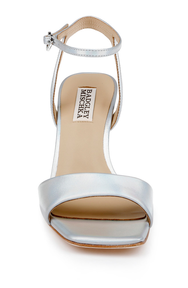 Badgley Mischka Cady Sandals With Heart-Shaped Buckle